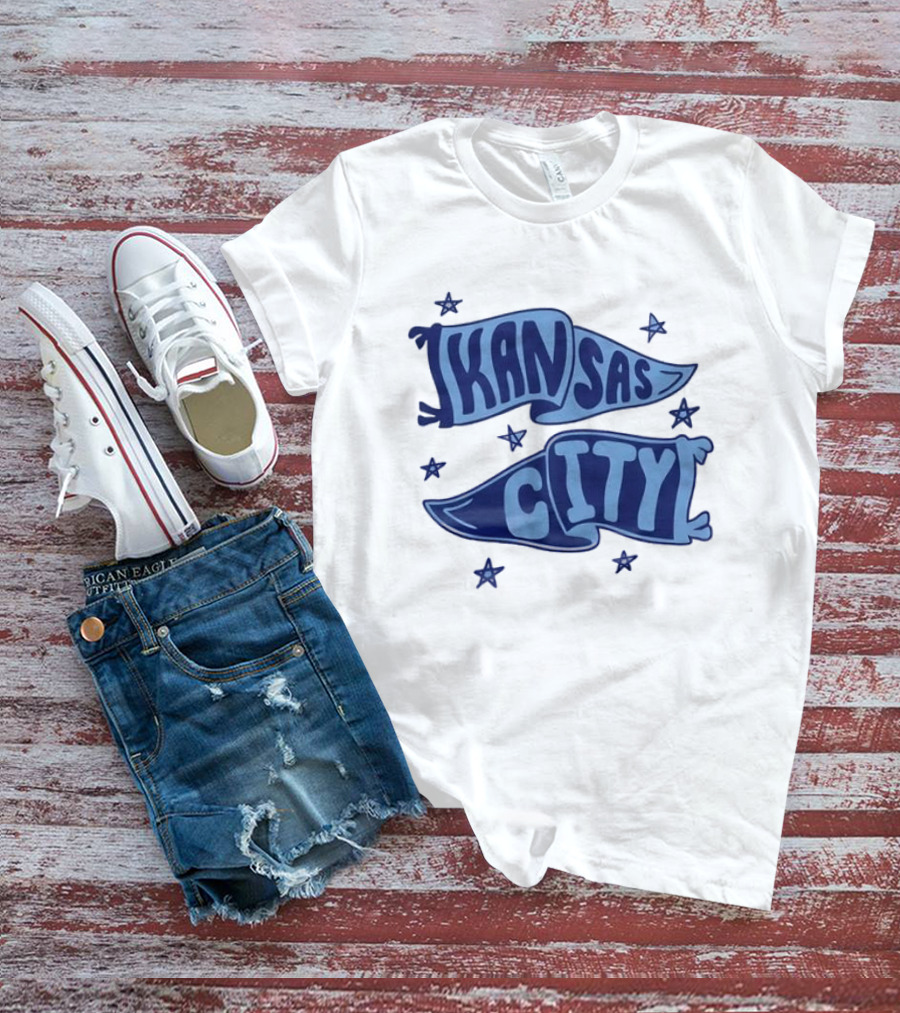 Kansas City Royals MLB Pennants Baseball Lover Kansas City T-Shirt