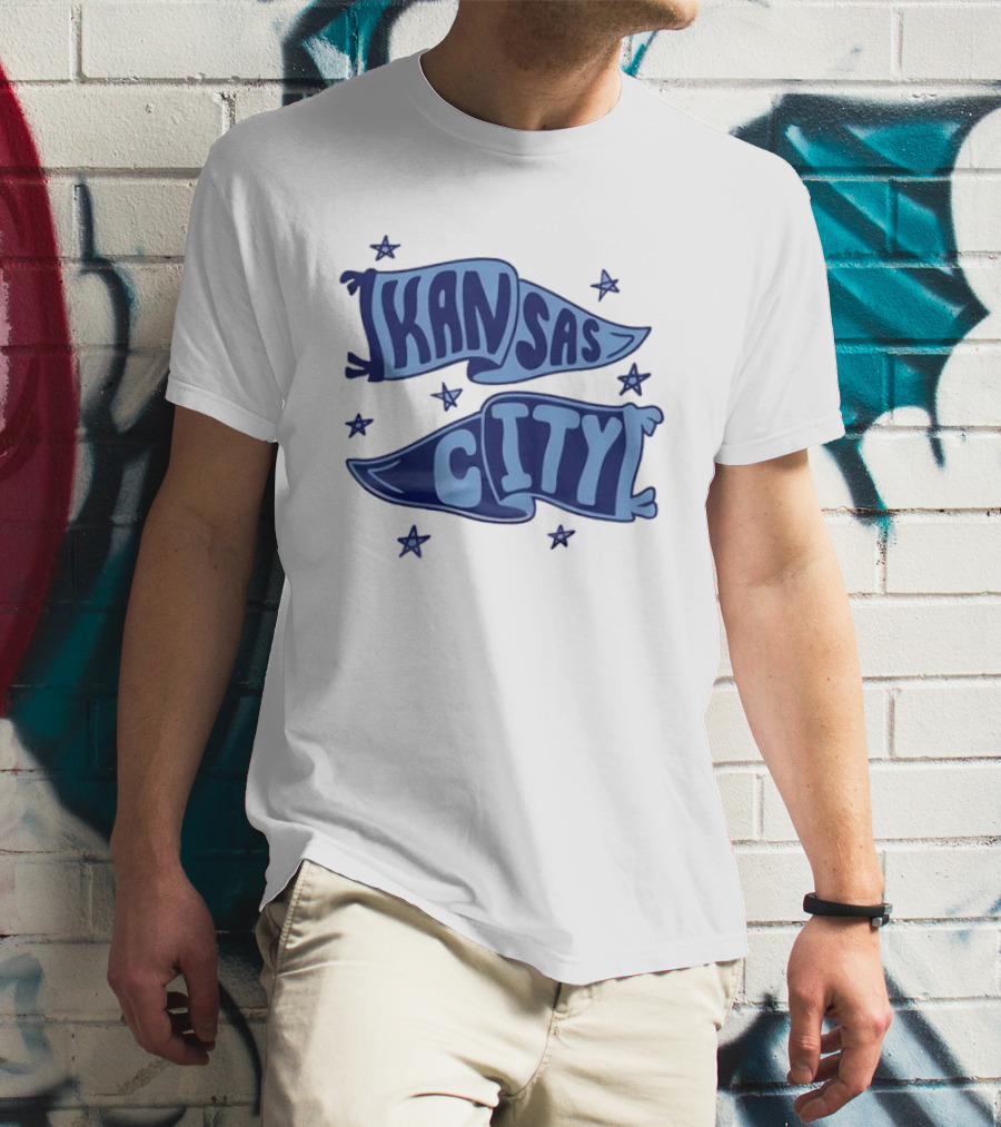 Kansas City Royals MLB Pennants Baseball Lover Kansas City T-Shirt