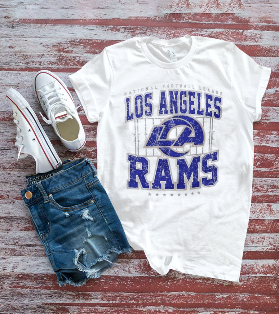 National Football League Los Angeles Rams Distressed Starter T-Shirt