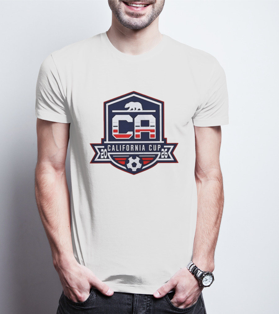 2026 California Cup Soccer CA Bear T-Shirt