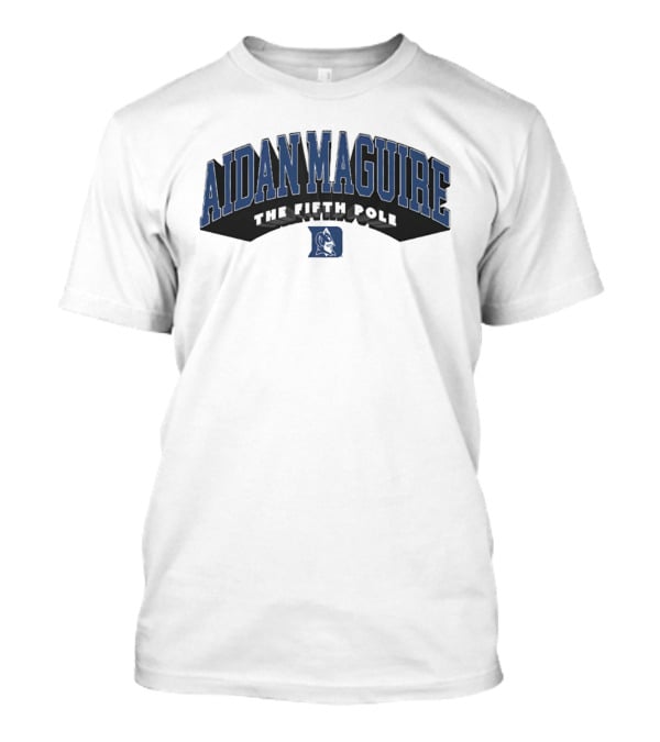 Aidan Maguire Duke Lacrosse The Fifth Pole Blue Devil T-Shirt
