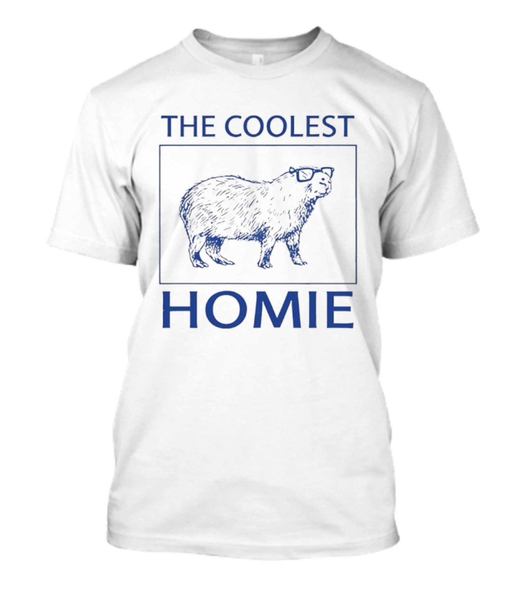 The Coolest Homie Capybara T-Shirt