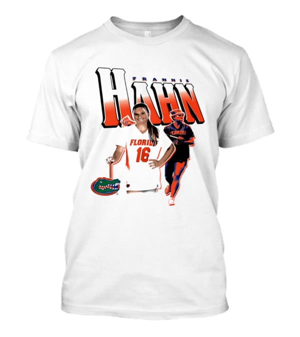 Florida Gators Lacrosse Frannie Hahn Number 16 Sports Team T-Shirt