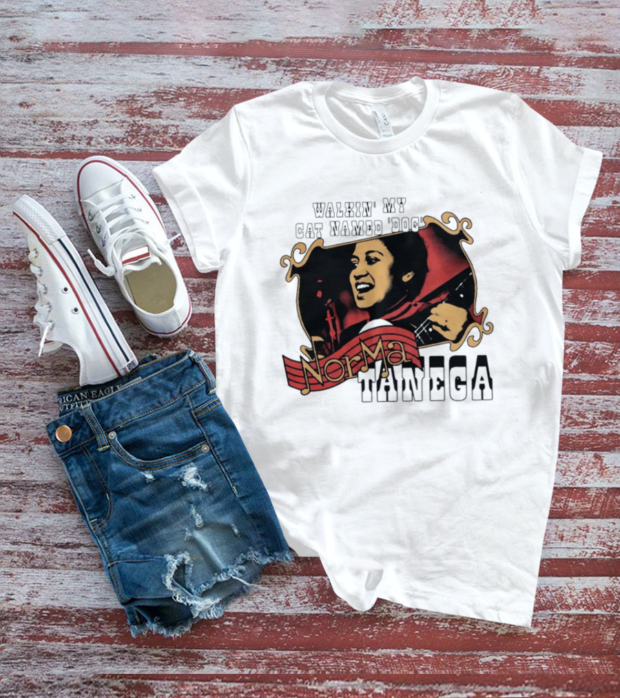 Norma Tanega Walkin' My Cat Named Dog T-Shirt