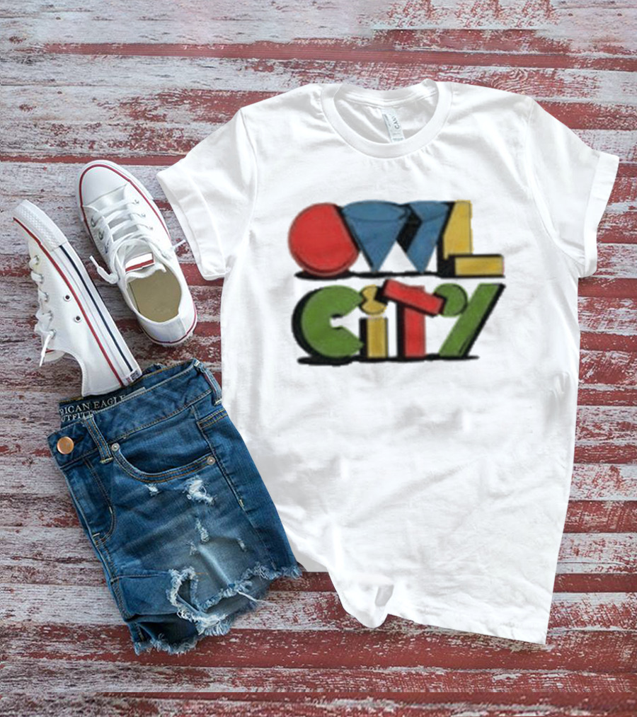 Owl City Colorful Synthpop Dreamscape T-Shirt