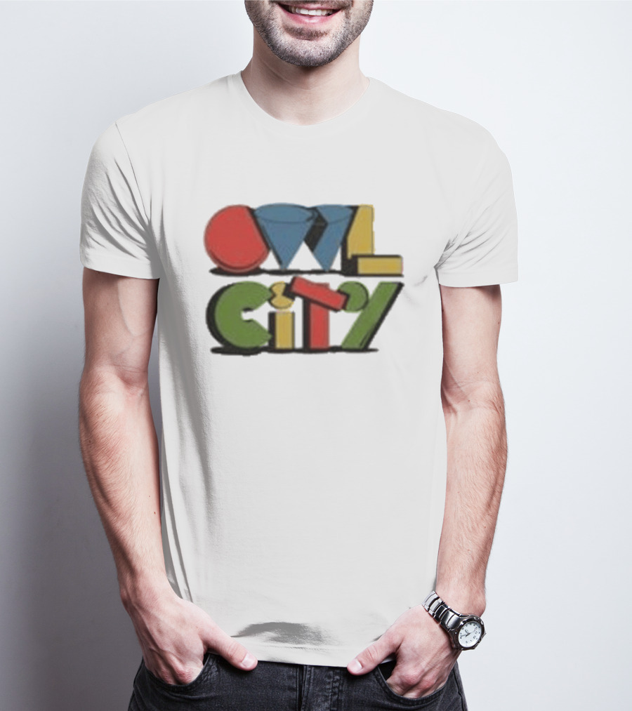 Owl City Colorful Synthpop Dreamscape T-Shirt