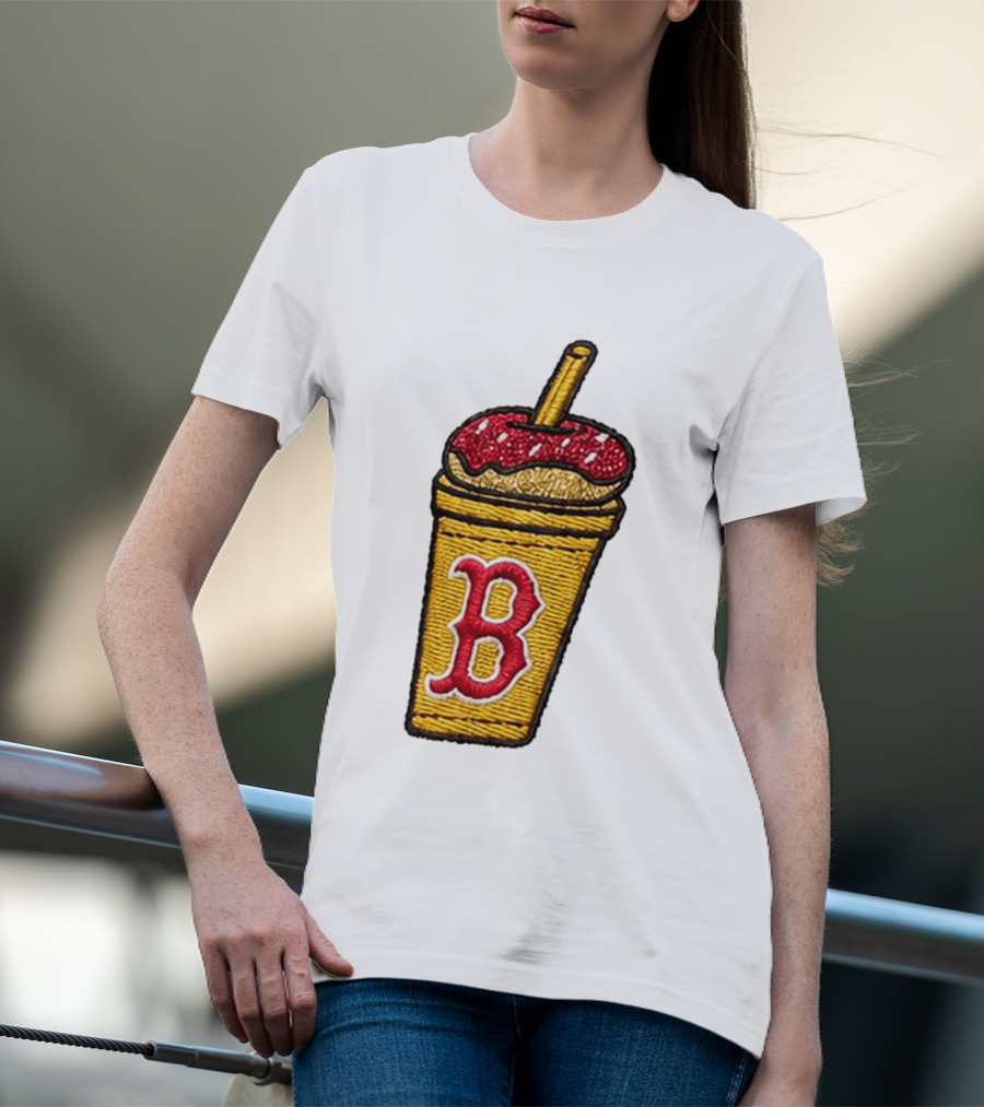 Red Sox Dunkin' Iced Coffee B Cap 2026 T-Shirt
