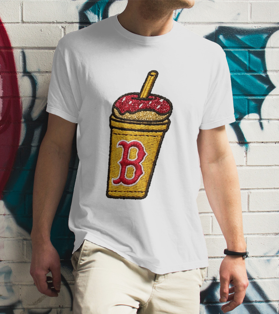 Red Sox Dunkin' Iced Coffee B Cap 2026 T-Shirt