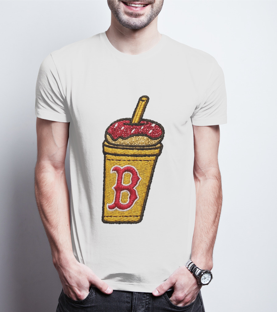 Red Sox Dunkin' Iced Coffee B Cap 2026 T-Shirt