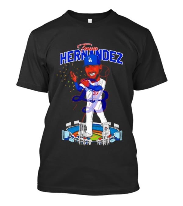 Teoscar Hernández Los Angeles Dodgers 37 MLB 2026 T-Shirt
