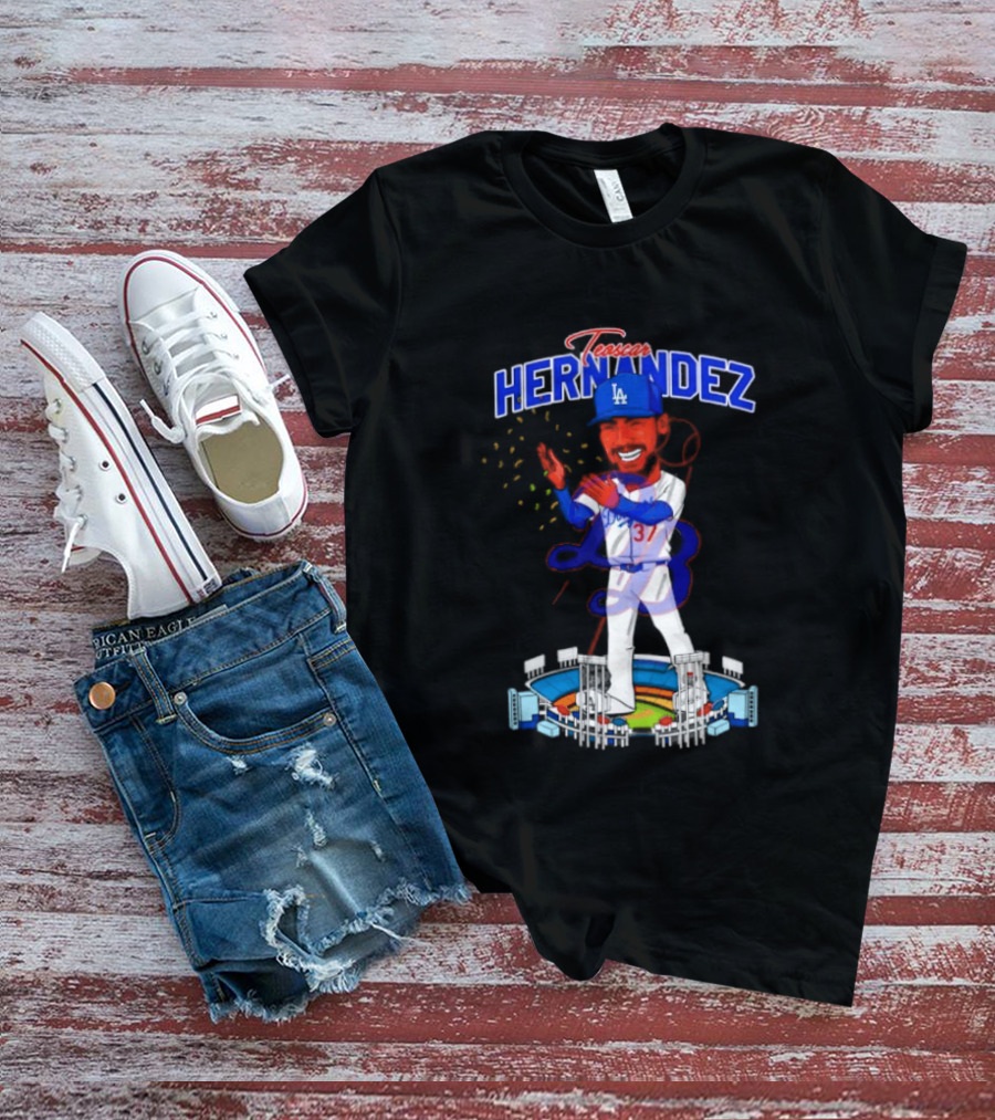 Teoscar Hernández Los Angeles Dodgers 37 MLB 2026 T-Shirt