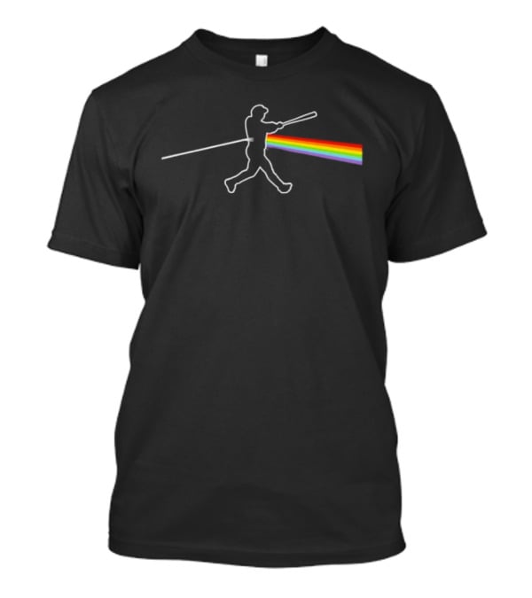 Dark Side Of The Mune Chicago White Sox Batter Rainbow Stadium T-Shirt
