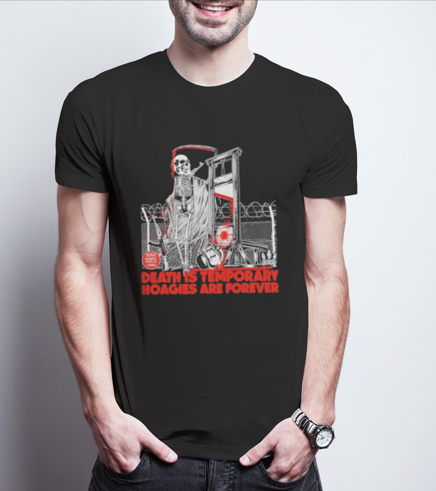 Death Is Temporary Huggies Are Forever Philly Comedy 2023 Mom's T-Shirt