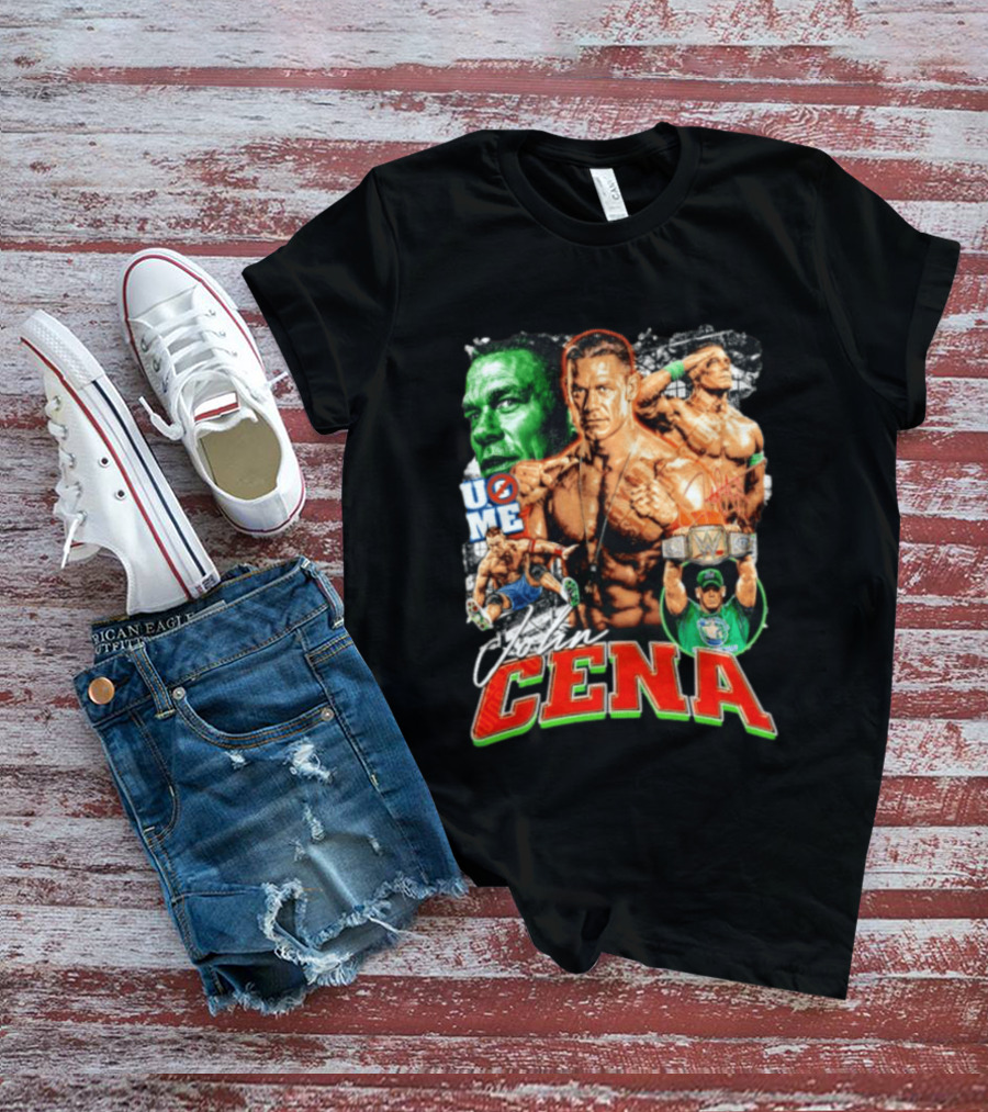 John Cena U Can't See Me U Me Champions WWE T-Shirt