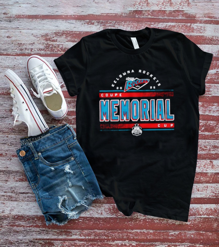 Kelowna Rockets 2026 Coupe Memorial Cup Championship T-Shirt