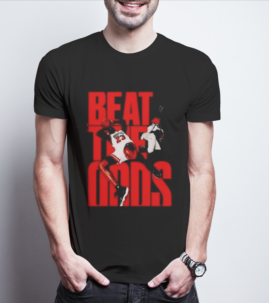 Beat The Odds Michael Jordan 23 Chicago Bulls T-Shirt