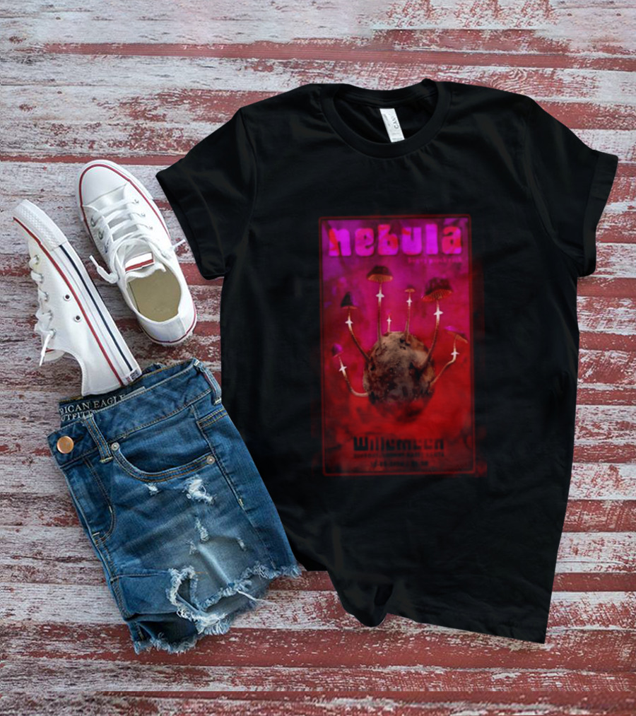 Nebula Willemeen Arnhem Netherlands May 30 2026 Surreal Mushrooms T-Shirt