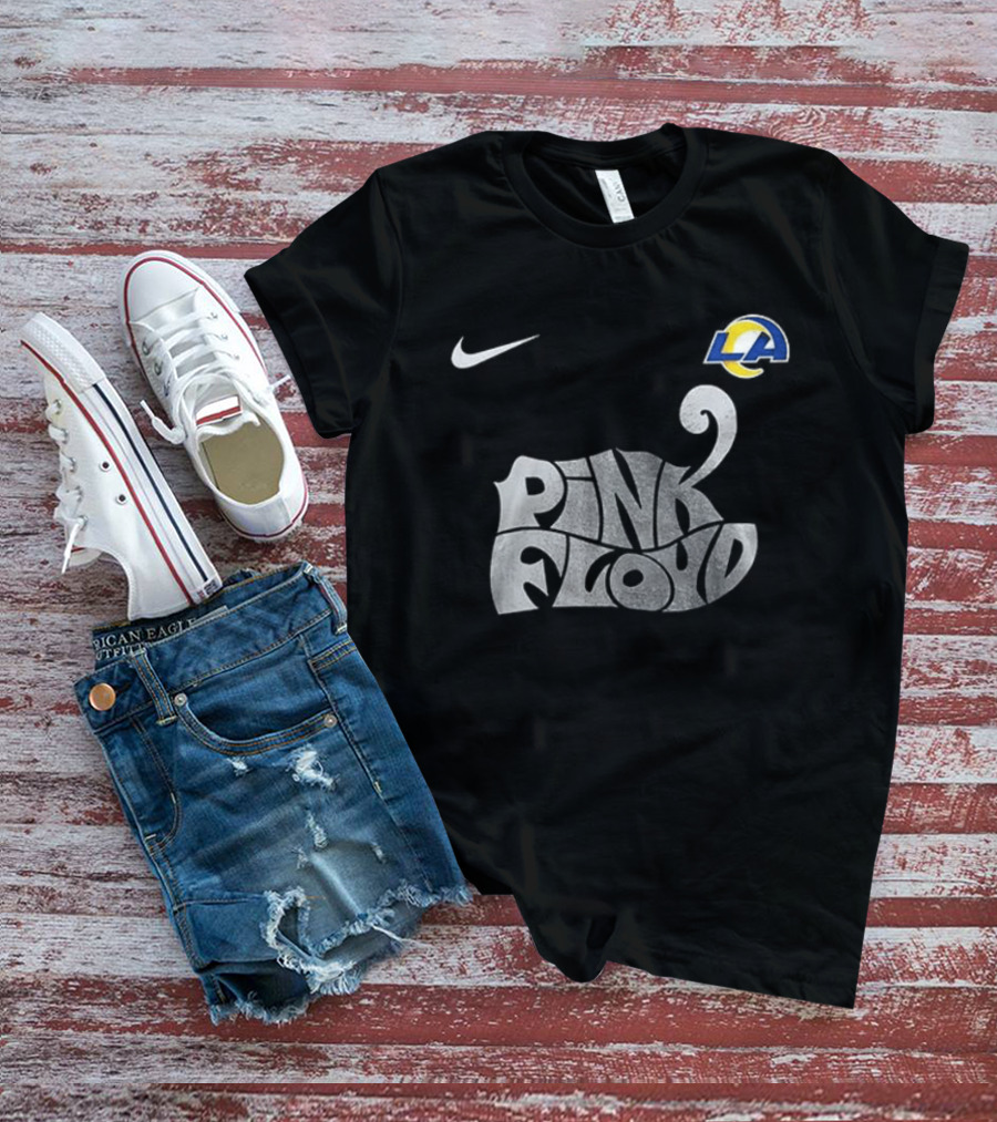 Los Angeles Rams Pink Floyd The Dark Side Of The Moon Nike Collaboration T-Shirt