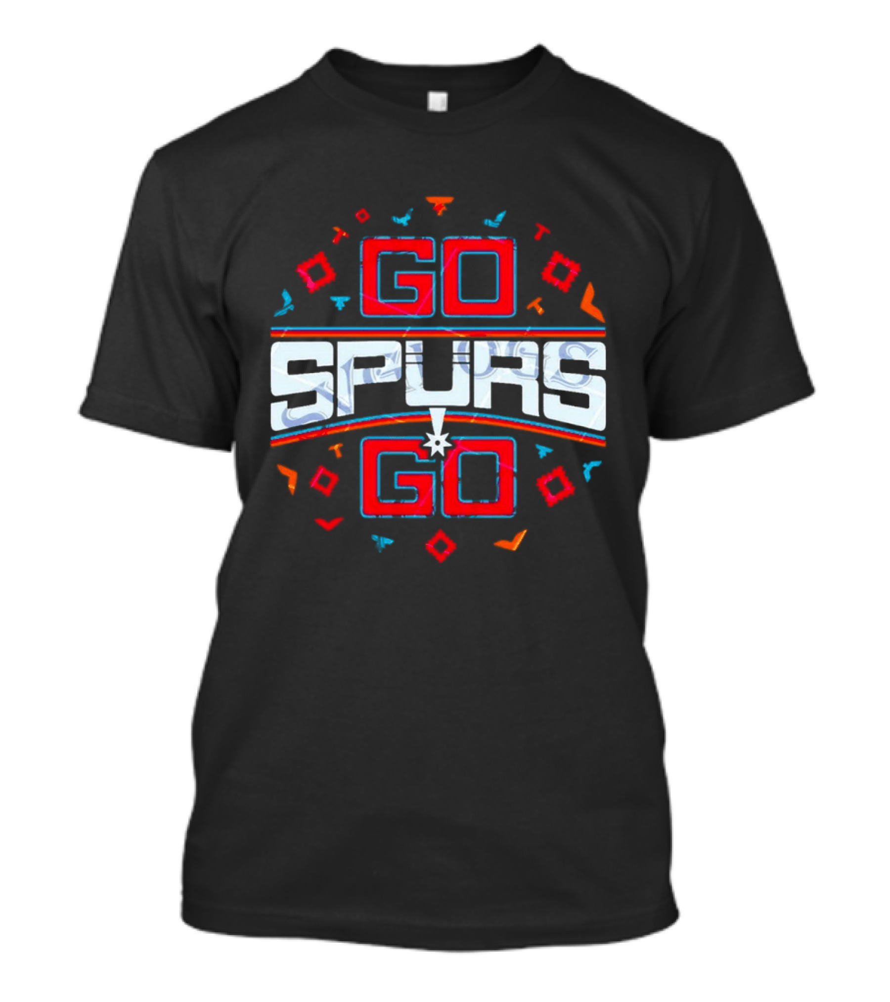San Antonio Spurs Go Spurs Go Basketball Team Spirit T-Shirt