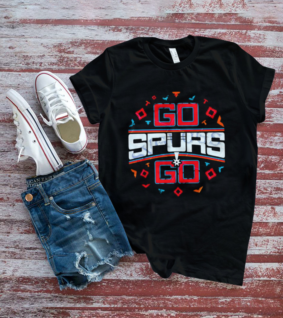 San Antonio Spurs Go Spurs Go Basketball Team Spirit T-Shirt