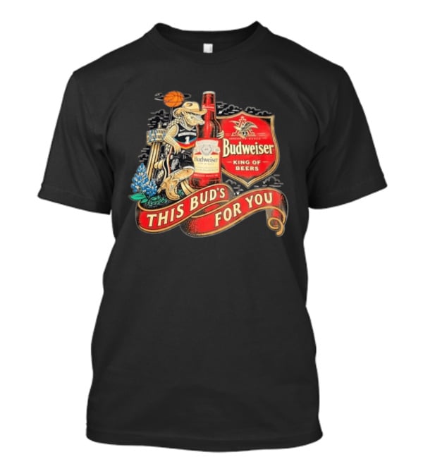 Wembanyama Budweiser King Of Beers Basketball Player T-Shirt