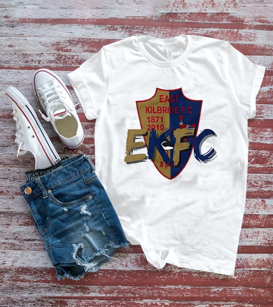 East Kilbride F.C. EKFC 1871 2010 Crest T-Shirt