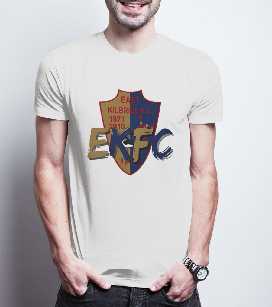 East Kilbride F.C. EKFC 1871 2010 Crest T-Shirt
