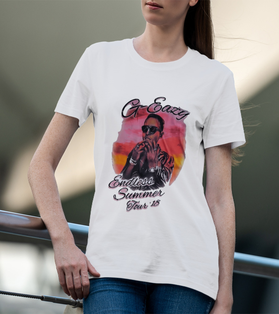 G Eazy Endless Summer Tour 2018 Retro Sunset T-Shirt