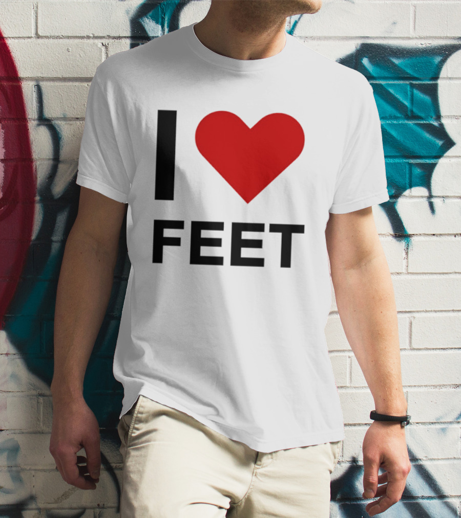 I Heart Feet T-Shirt