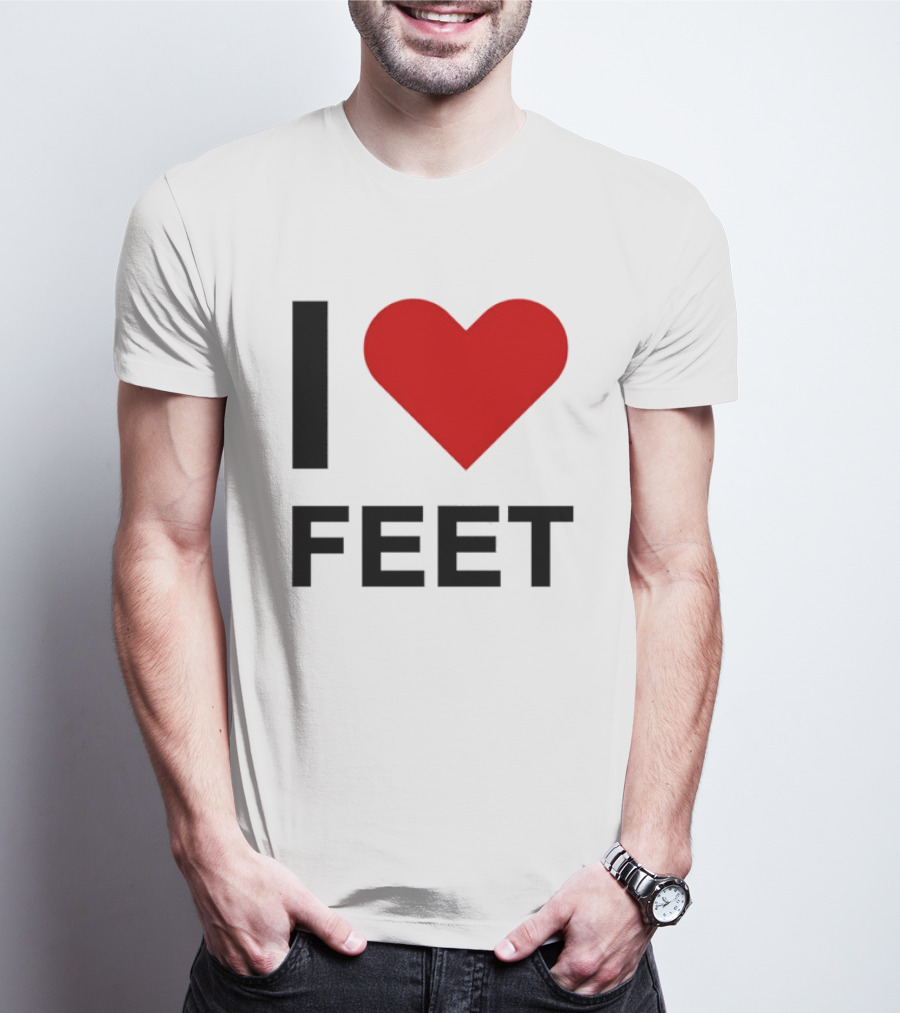 I Heart Feet T-Shirt