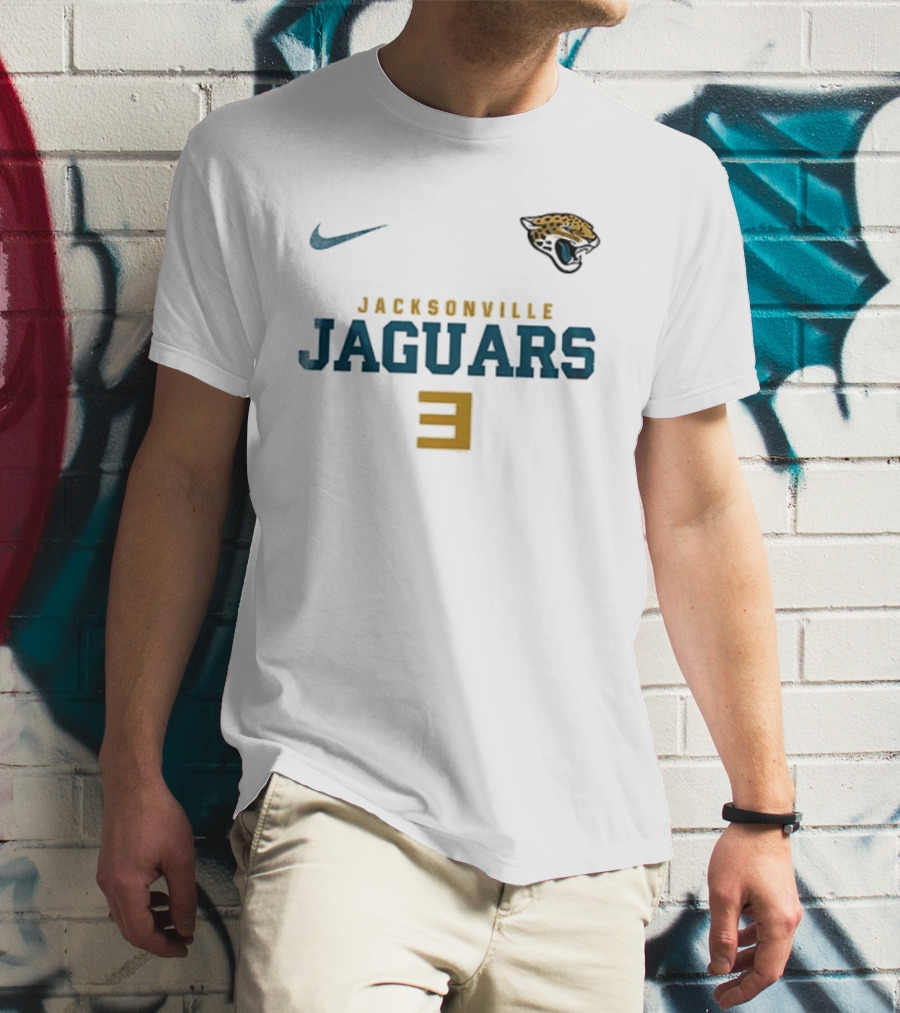 Nike Jacksonville Jaguars 3 Eminem Slim Shady Mask T-Shirt