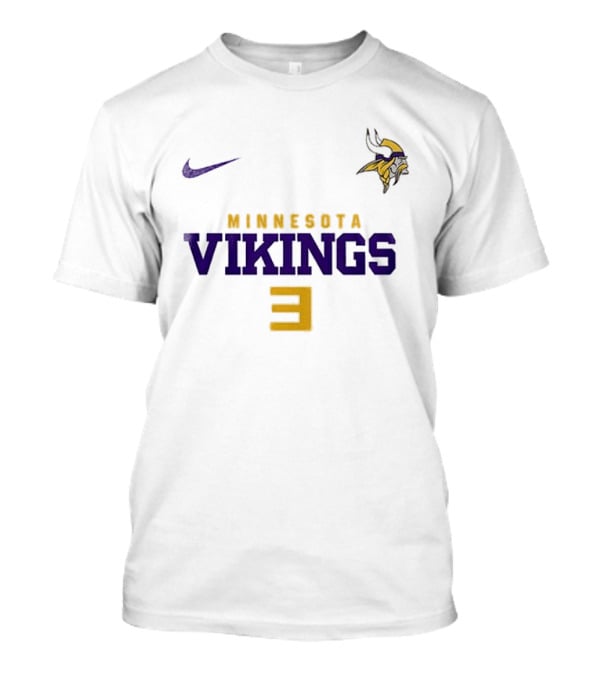 Minnesota Vikings Nike Slim Shady Mask Eminem Collaboration T-Shirt