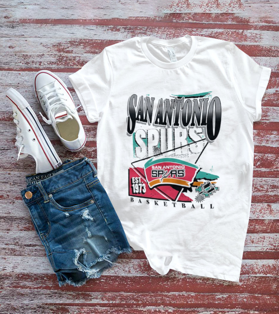 San Antonio Spurs Basketball Est 1973 T-Shirt