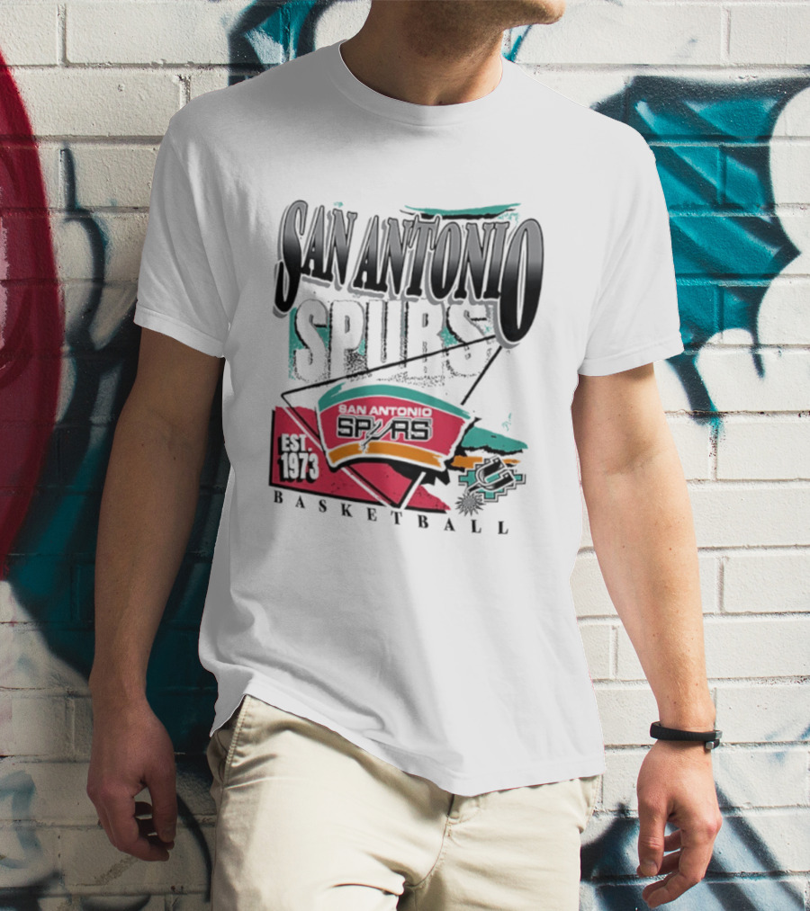 San Antonio Spurs Basketball Est 1973 T-Shirt