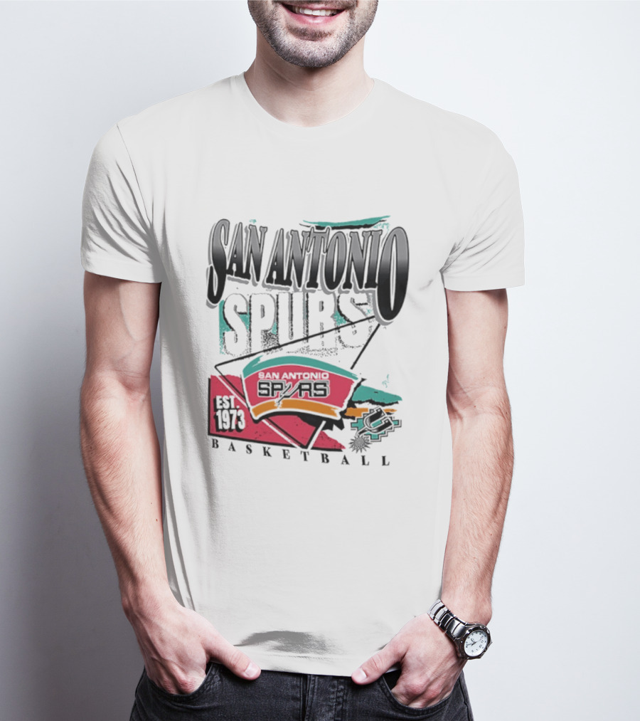 San Antonio Spurs Basketball Est 1973 T-Shirt