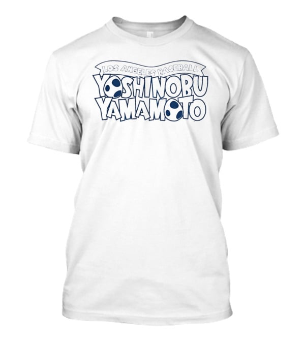 Los Angeles Baseball Yoshinobu Yamamoto Yama World T-Shirt