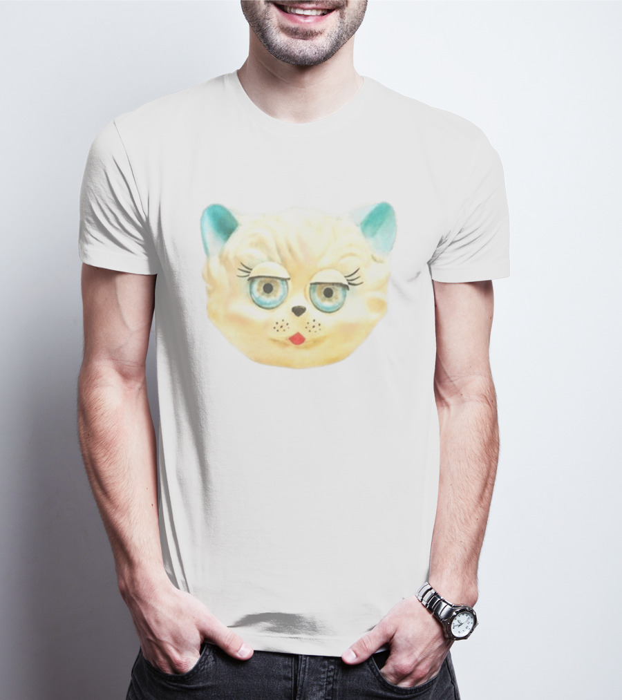 Carl Radke Valentino Le Chat De La Maison Vintage Cat Figurine T-Shirt