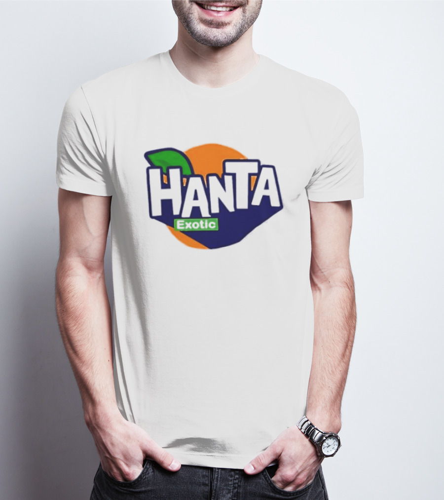 Hanta Exotic Fanta Leaf Orange T-Shirt