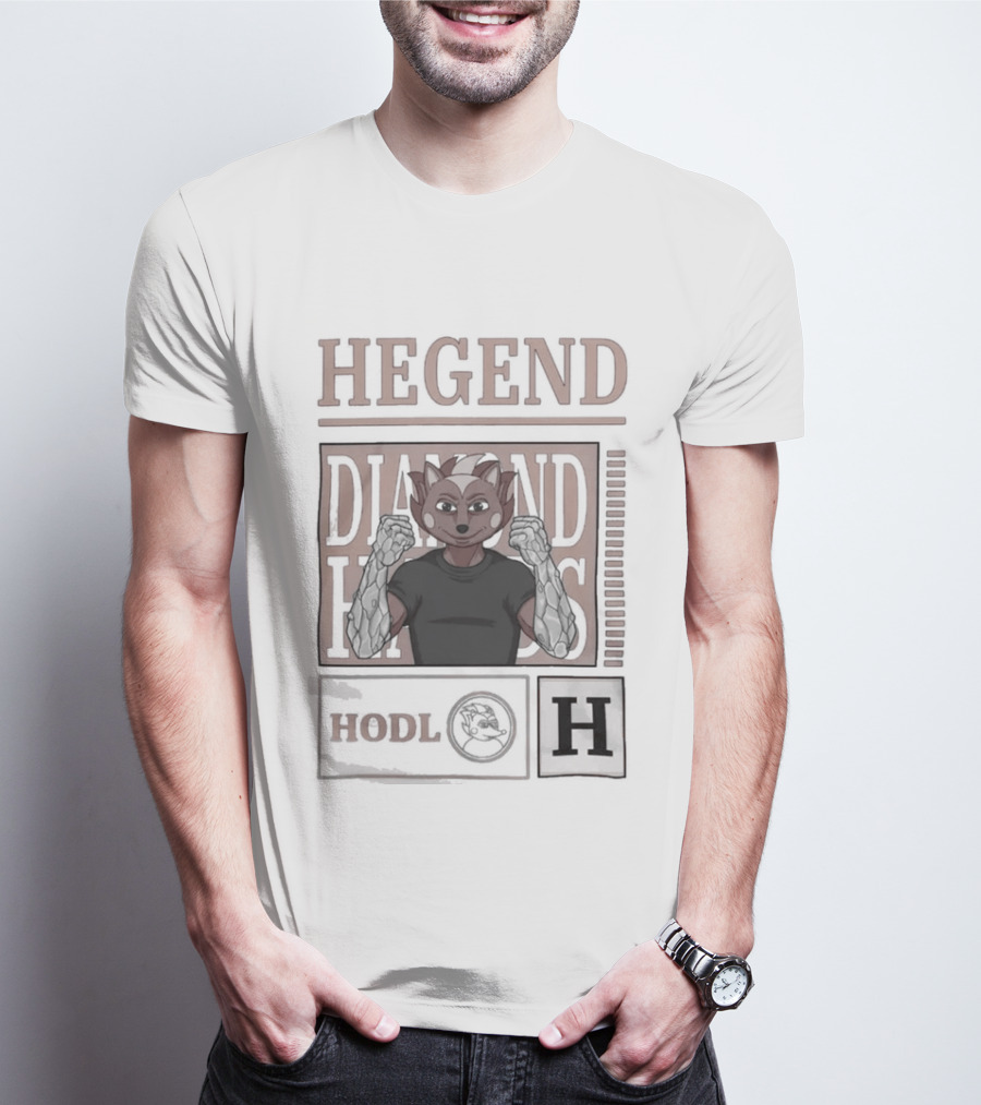Hegend Diamond Hands Hodl H T-Shirt