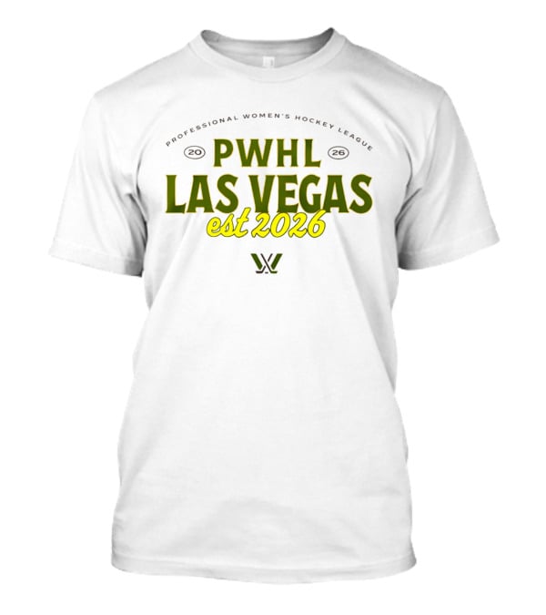 Professional Women's Hockey League Las Vegas 2026 Centennial T-Shirt