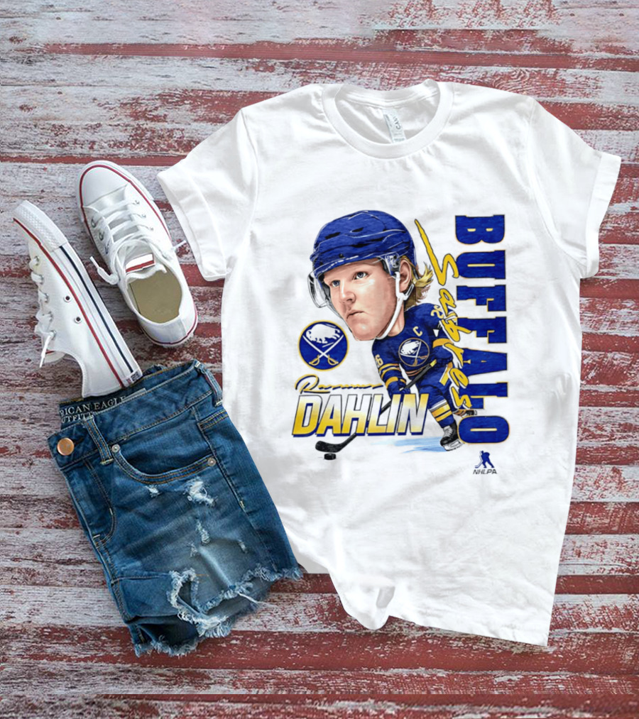 Rasmus Dahlin Captain Buffalo Sabres NHLPA Caricature T-Shirt