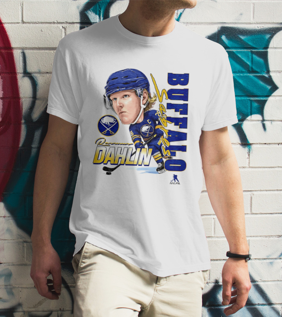 Rasmus Dahlin Captain Buffalo Sabres NHLPA Caricature T-Shirt