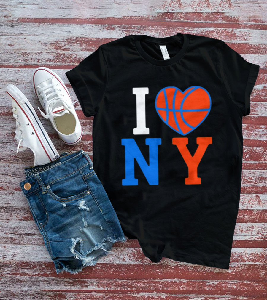 New York Knicks I Heart NY Basketball T-Shirt