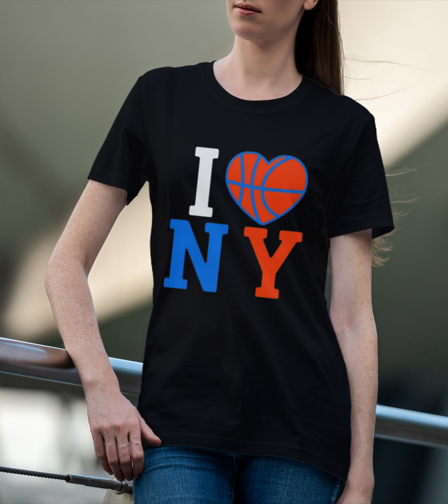 New York Knicks I Heart NY Basketball T-Shirt