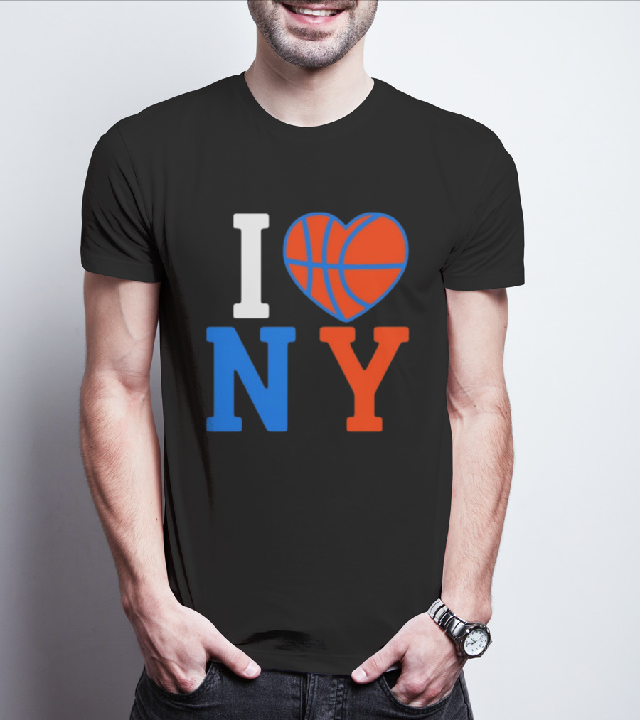 New York Knicks I Heart NY Basketball T-Shirt