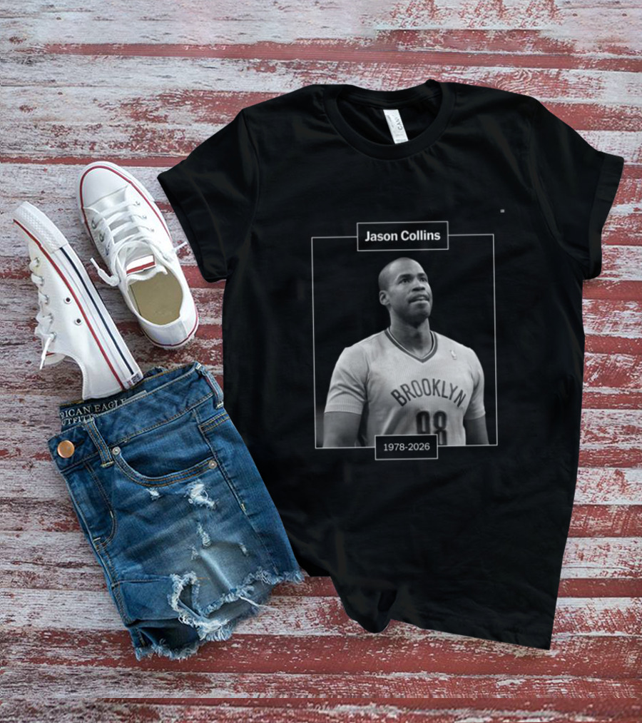Jason Collins 1978 2026 Brooklyn Basketball T-Shirt