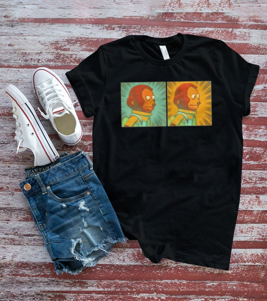 Awkward Look Monkey Puppet Meme Garment Dyed T-Shirt