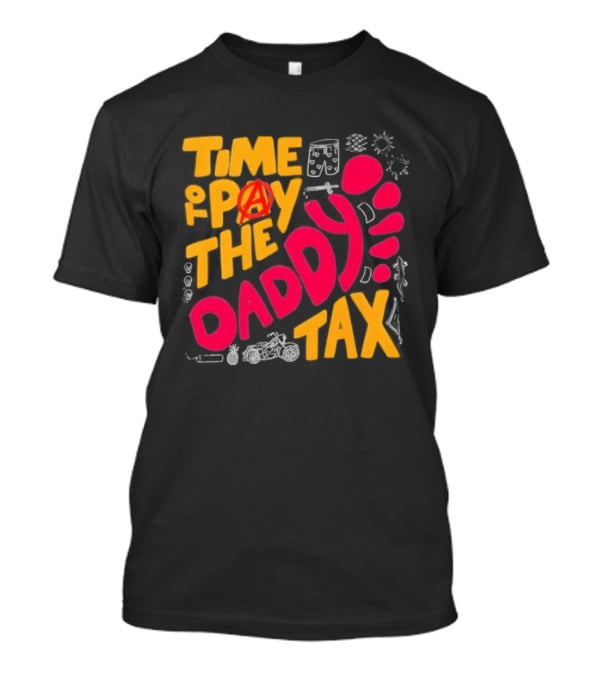 Time To Pay The Daddy Tax Dungeon Crawler Carl Footprint T-Shirt