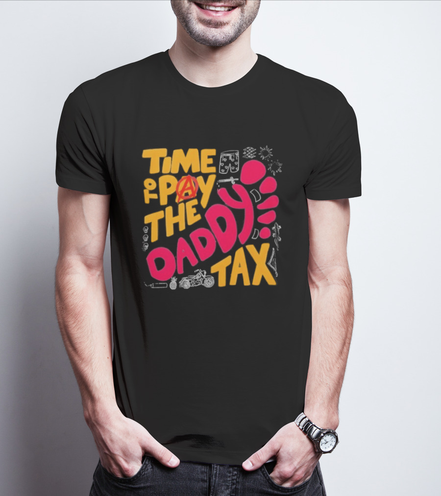 Time To Pay The Daddy Tax Dungeon Crawler Carl Footprint T-Shirt