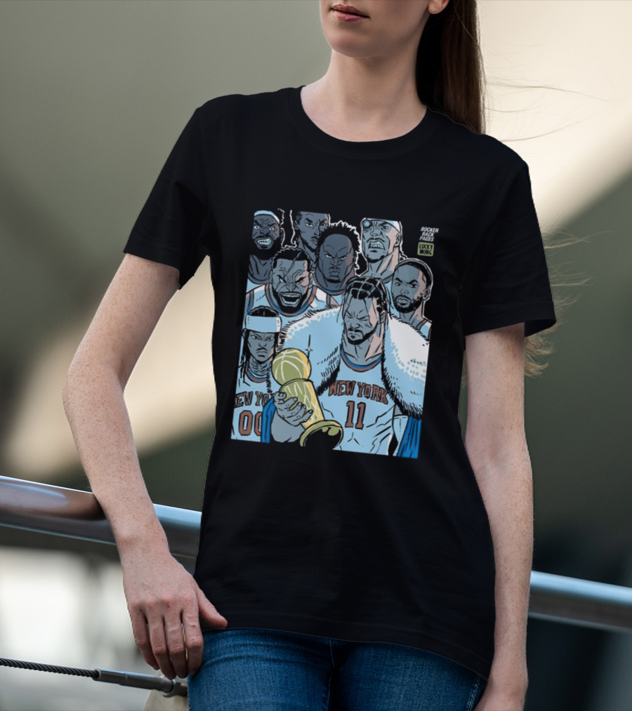 New York Knicks Invincible Champions NBA Basketball Team T-Shirt